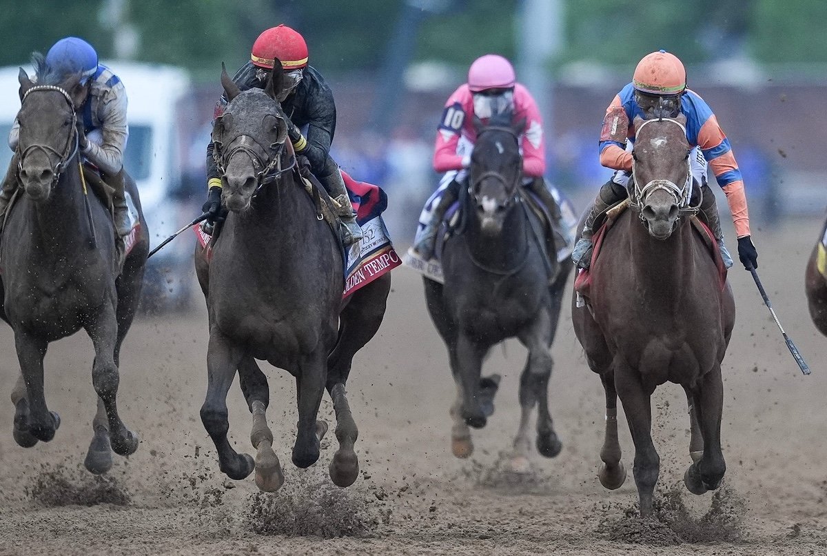 Kentucky Derby Betting Down as Golden Tempo Wins Big